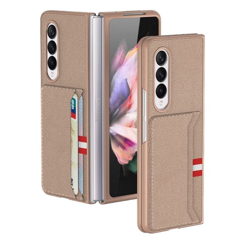 Coque Samsung Galaxy Z Fold3 5G Style Cuir Porte-Cartes