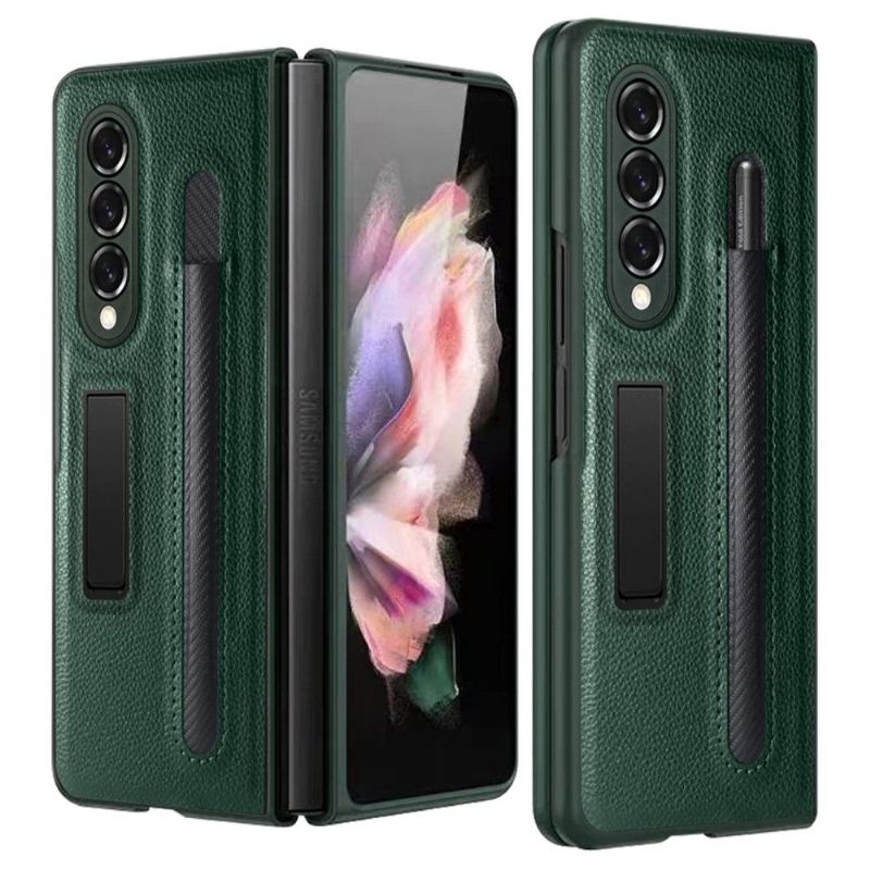 Flip cover Samsung Galaxy Z Fold 3 5G Simili Cuir Porte-Stylet