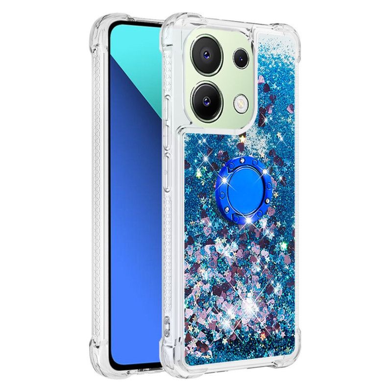 Coque Xiaomi Redmi Note 13 4G Anneau-Support Paillettes