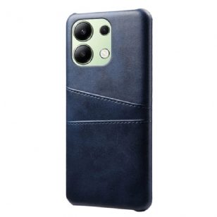 Coque Xiaomi Redmi Note 13 4G Effet Cuir Porte-Cartes