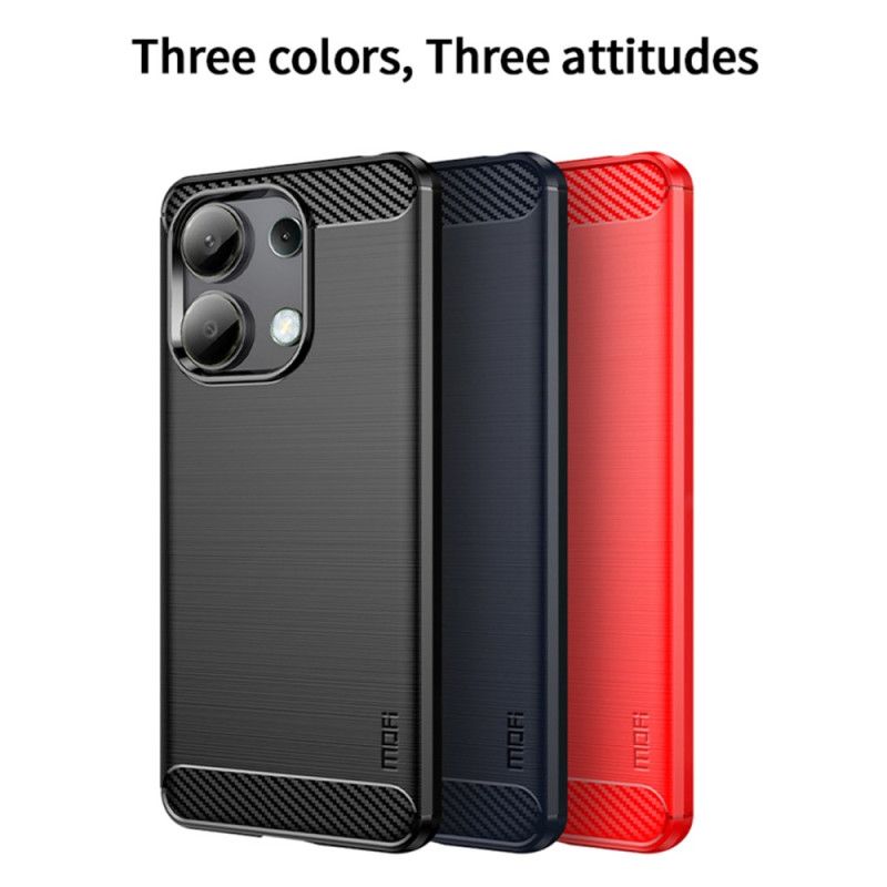 Coque Xiaomi Redmi Note 13 4G Fibre Carbone Brossée MOFI