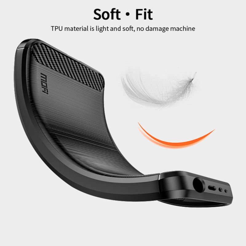 Coque Xiaomi Redmi Note 13 4G Fibre Carbone Brossée MOFI