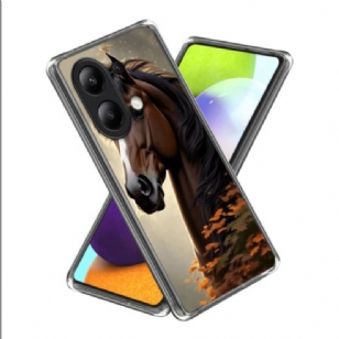 Coque Xiaomi Redmi Note 13 4G Motif Cheval