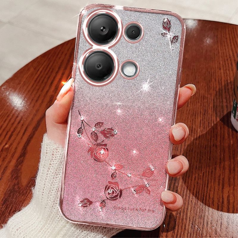 Coque Xiaomi Redmi Note 13 4G Paillettes et Strass