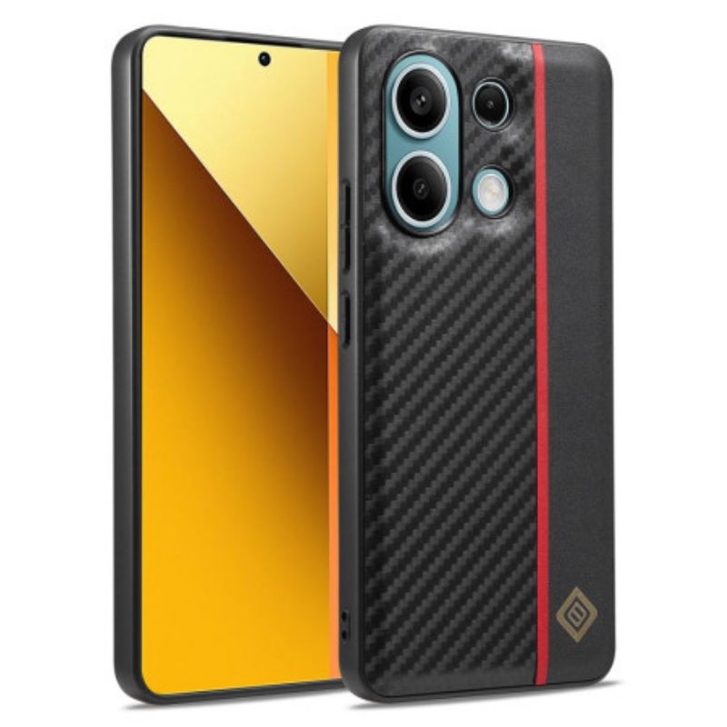 Coque Xiaomi Redmi Note 13 4G Texture de Fibre de Carbone LC.IMEEKE