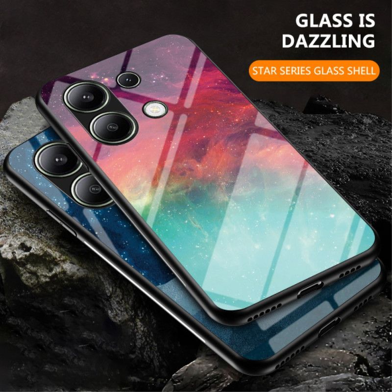 Coque Xiaomi Redmi Note 13 4G Verre Trempé Ciel Étoilé