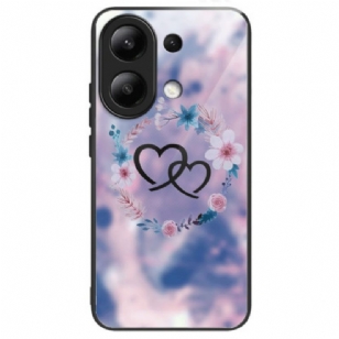 Coque Xiaomi Redmi Note 13 4G Verre Trempé Coeur à Coeur