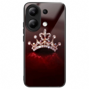 Coque Xiaomi Redmi Note 13 4G Verre Trempé Couronne de Diamants