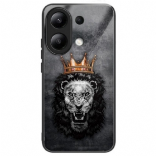 Coque Xiaomi Redmi Note 13 4G Verre Trempé Lion Couronné