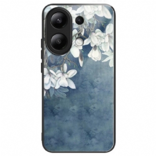 Coque Xiaomi Redmi Note 13 4G Verre Trempé Magnolias