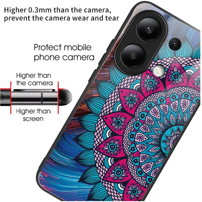 Coque Xiaomi Redmi Note 13 4G Verre Trempé Mandala