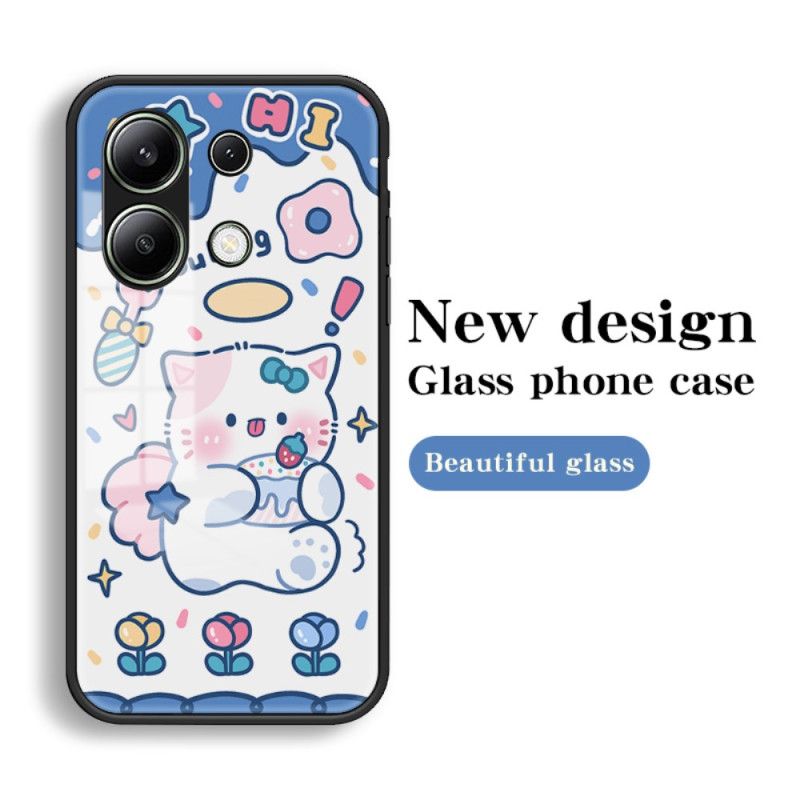 Coque Xiaomi Redmi Note 13 4G Verre Trempé Motif Cartoon