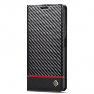 Flip Cover Xiaomi Redmi Note 13 4G Fibre Carbone LC.IMEEKE