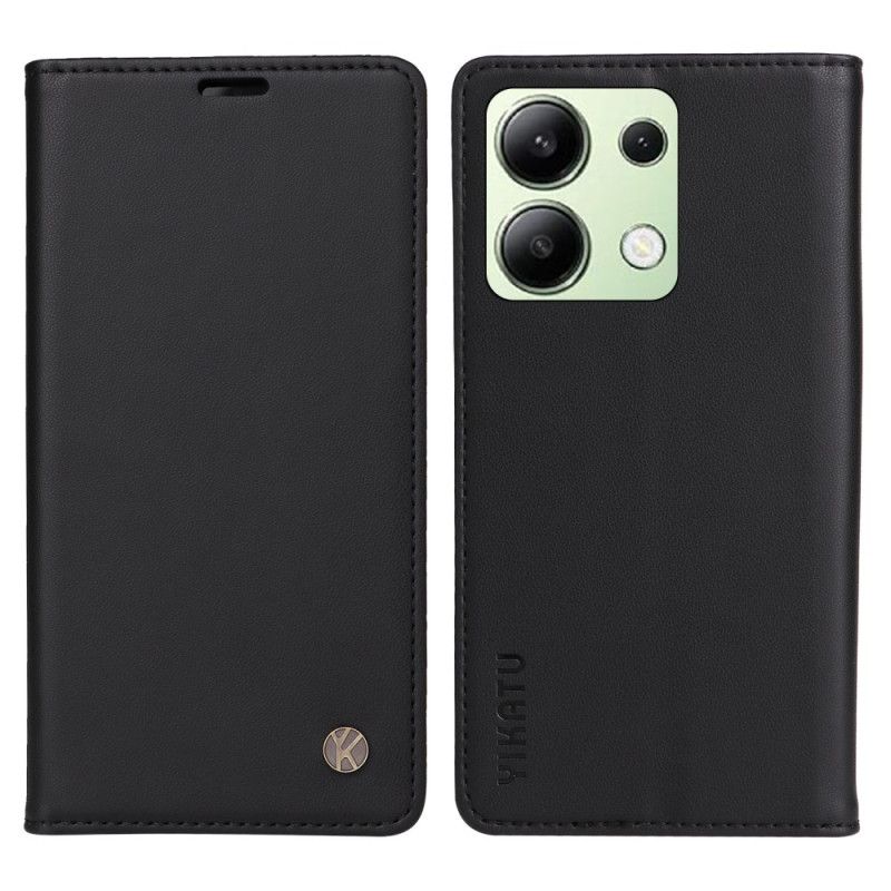 Flip Cover Xiaomi Redmi Note 13 4G Simili CuirYIKATU