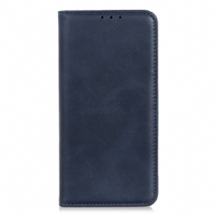 Housse Xiaomi Redmi Note 13 4G Cuir Fendu Classique