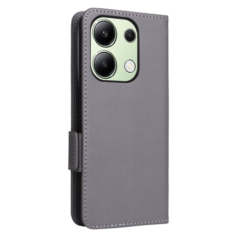 Housse Xiaomi Redmi Note 13 4G Style Cuir avec Lanière