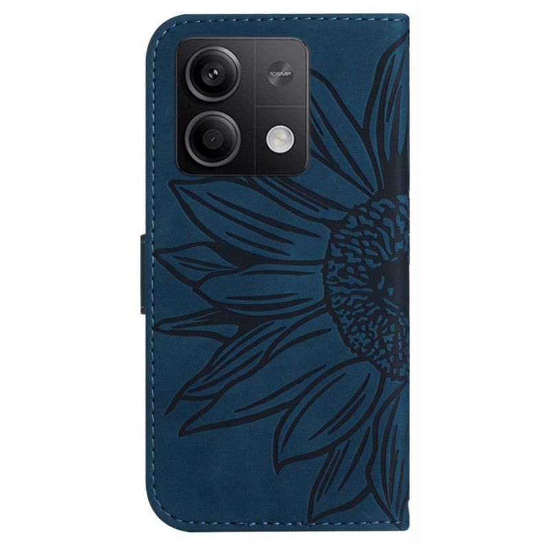 Housse Xiaomi Redmi Note 13 4G Tournesol à Bandoulière