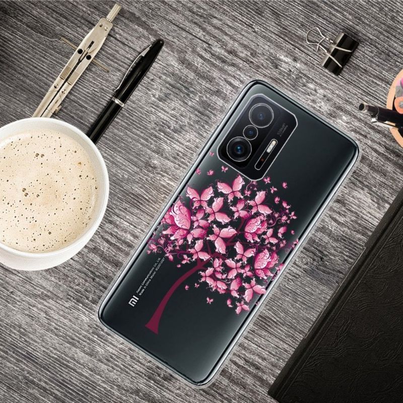 Coque Xiaomi 11T / 11T Pro arbre à papillons