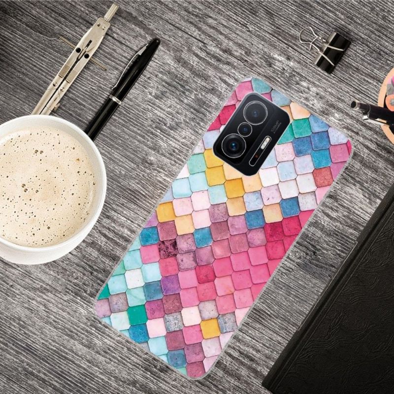 Coque Xiaomi 11T / 11T Pro Colorful Squares