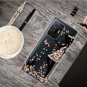 Coque Xiaomi 11T / 11T Pro fille en fleur