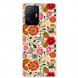 Coque Xiaomi 11T / 11T Pro Fleurs Colorées