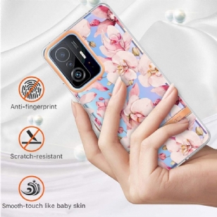 Coque Xiaomi 11T / 11T Pro Gardénia fleur rose