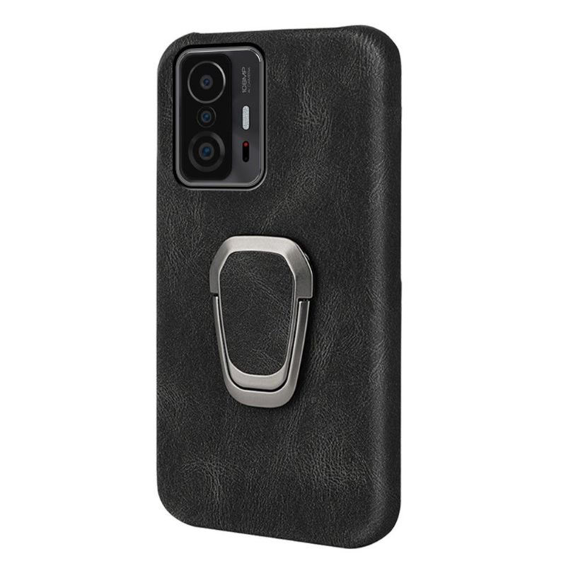 Coque Xiaomi 11T / 11T Pro imitation cuir avec support