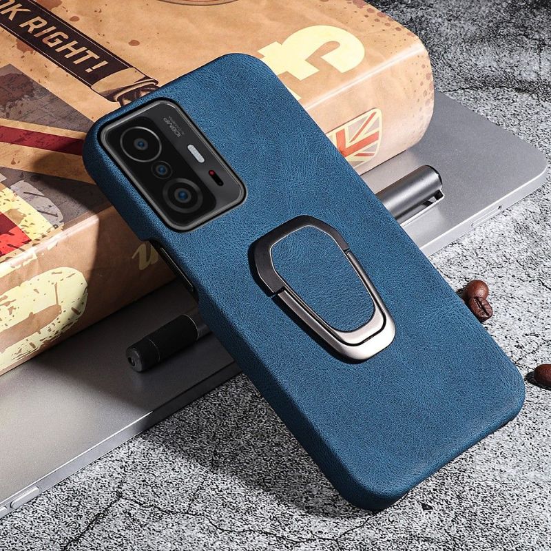 Coque Xiaomi 11T / 11T Pro imitation cuir avec support