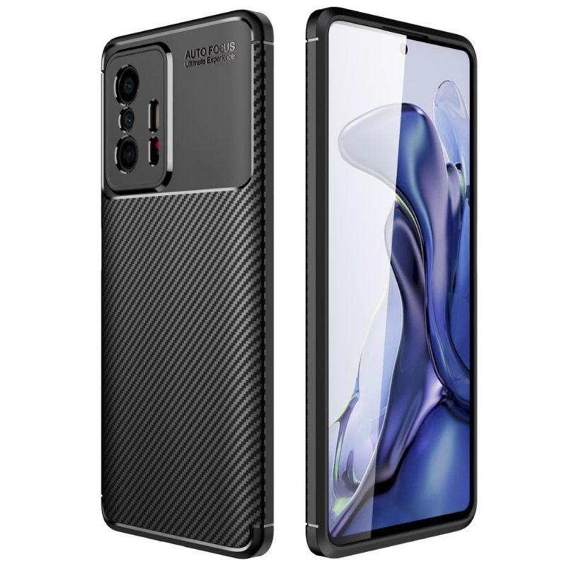 Coque Xiaomi 11T / 11T Pro style fibre de carbone