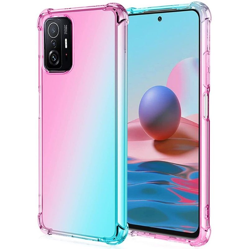 Coque Xiaomi 11T / 11T Pro Transparente Bicolore