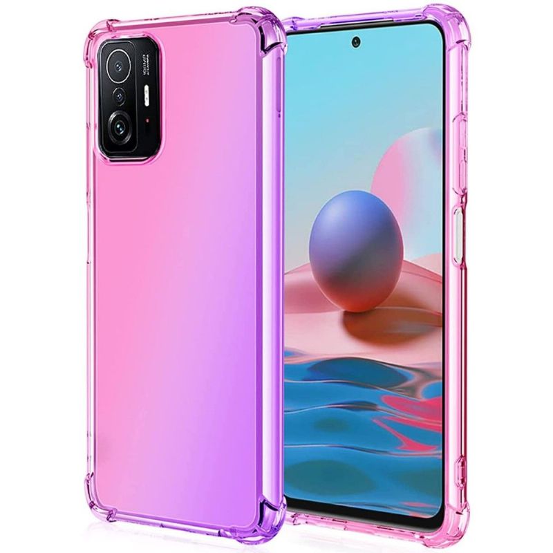 Coque Xiaomi 11T / 11T Pro Transparente Bicolore