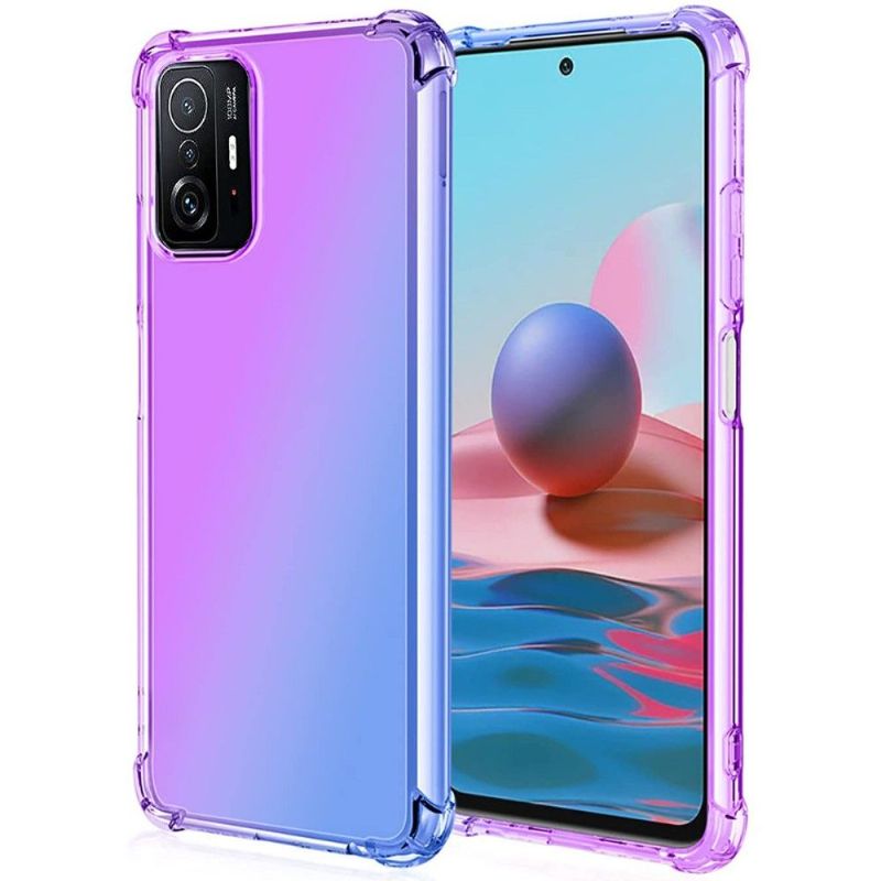 Coque Xiaomi 11T / 11T Pro Transparente Bicolore