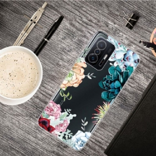 Coque Xiaomi 11T / 11T Pro variété de fleurs