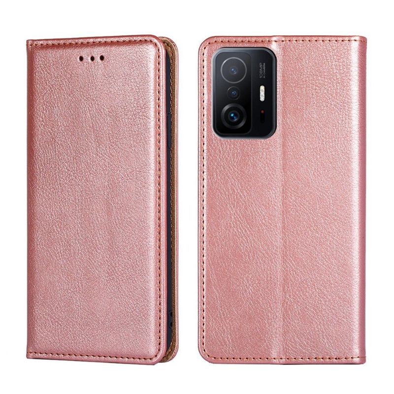 Flip cover Xiaomi 11T / 11T Pro PURE simili cuir