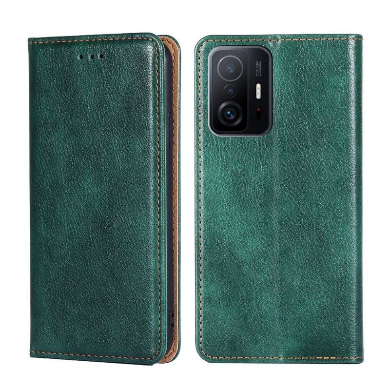 Flip cover Xiaomi 11T / 11T Pro PURE simili cuir