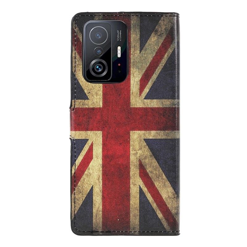 Housse Xiaomi 11T / 11T Pro Drapeau Anglais Vintage