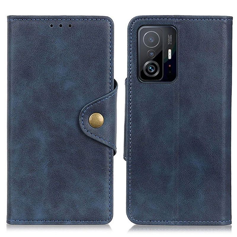 Housse Xiaomi 11T / 11T Pro Full Protect Simili Cuir Mat