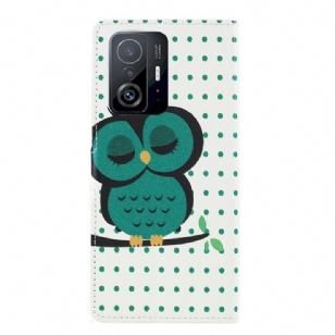 Housse Xiaomi 11T / 11T Pro Hibou Endormi