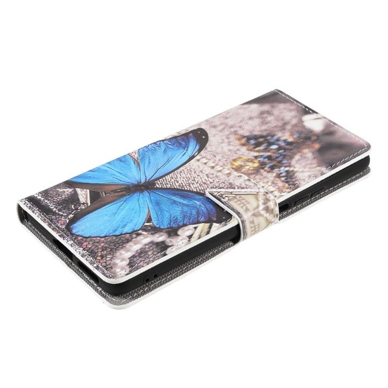 Housse Xiaomi 11T / 11T Pro Papillon Bleu