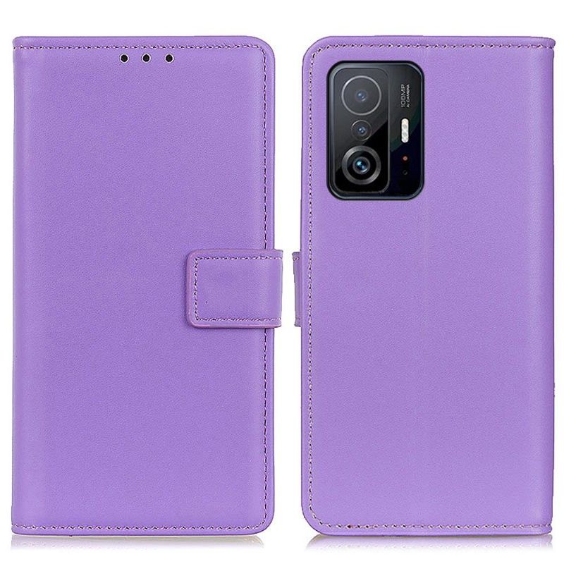 Housse Xiaomi 11T / 11T Pro simili cuir basique