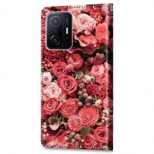 Xiaomi 11T / 11T Pro - Housse Rose Garden