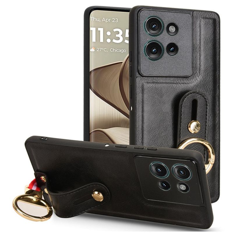 Coque Motorola Edge 50 Sangle et Ouvre-Bouteille