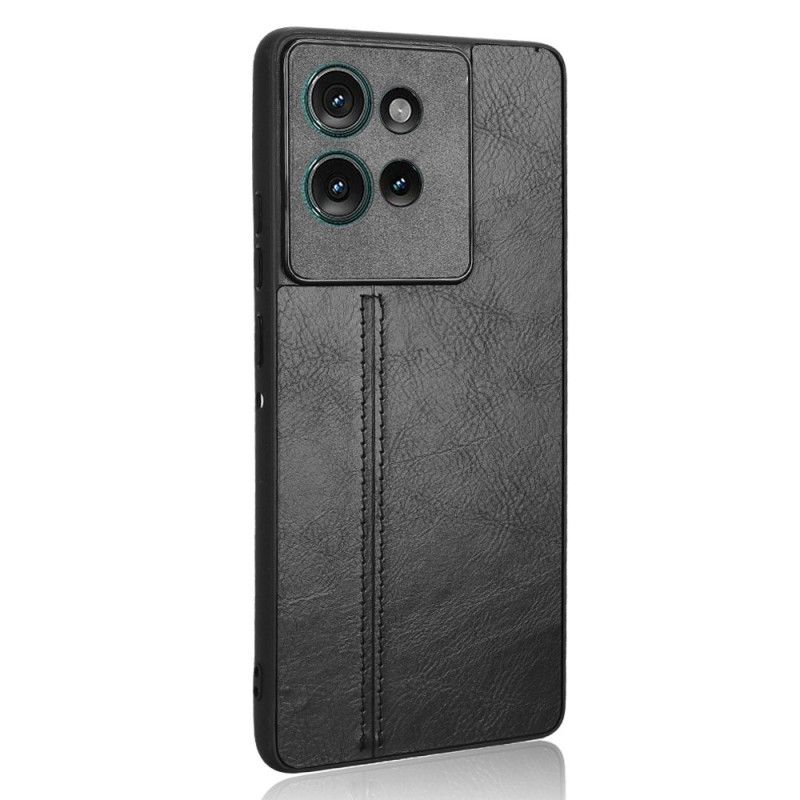 Coque Motorola Edge 50 Style Cuir