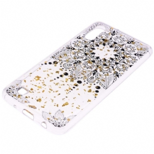 Samsung Galaxy A10 - Coque couronne fleur style oriental