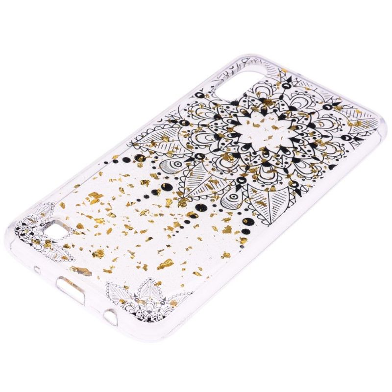 Samsung Galaxy A10 - Coque couronne fleur style oriental