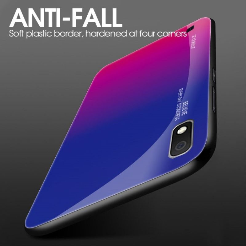 Samsung Galaxy A10 - Coque dégradé de couleurs