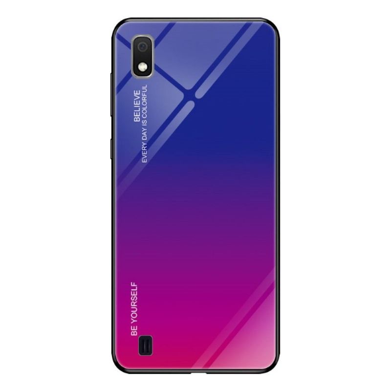 Samsung Galaxy A10 - Coque dégradé de couleurs