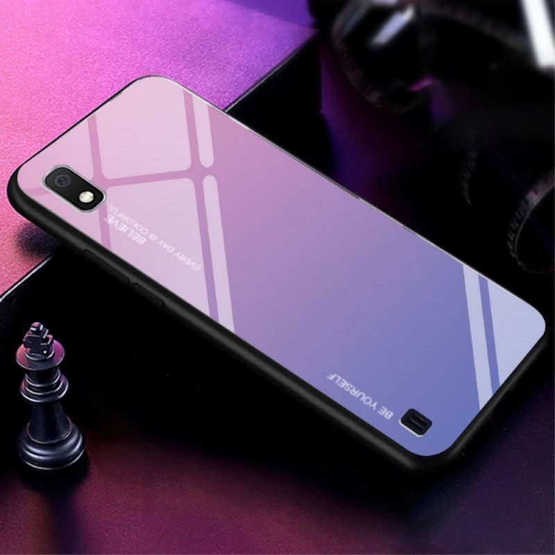 Samsung Galaxy A10 - Coque dégradé de couleurs