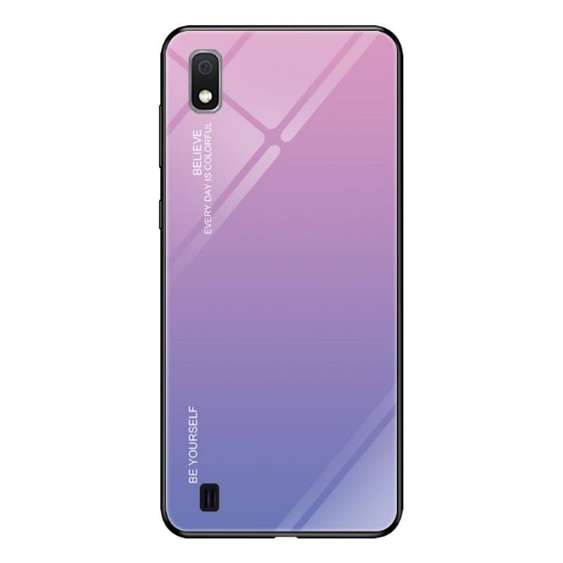 Samsung Galaxy A10 - Coque dégradé de couleurs