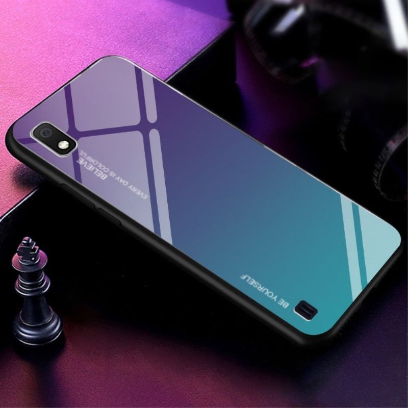 Samsung Galaxy A10 - Coque dégradé de couleurs